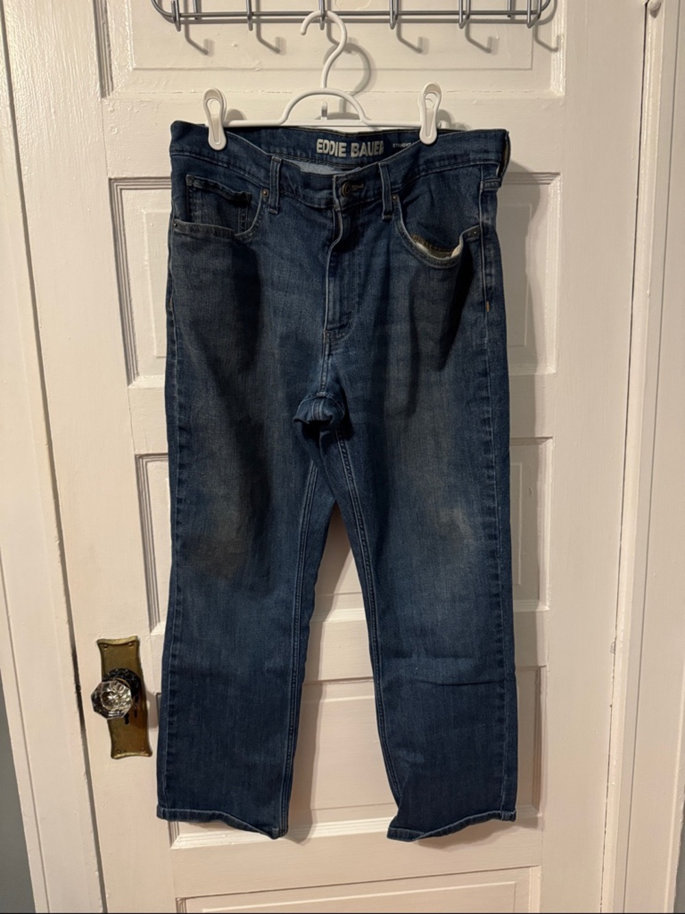 Eddie Bauer Men's Indigo Straight Jeans